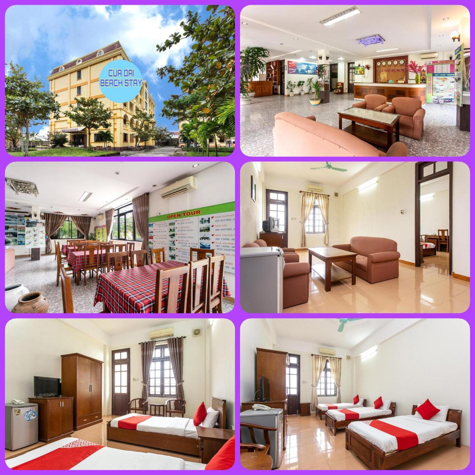 Cua Dai Beach Hotel View Beach & River An Luong 外观 照片